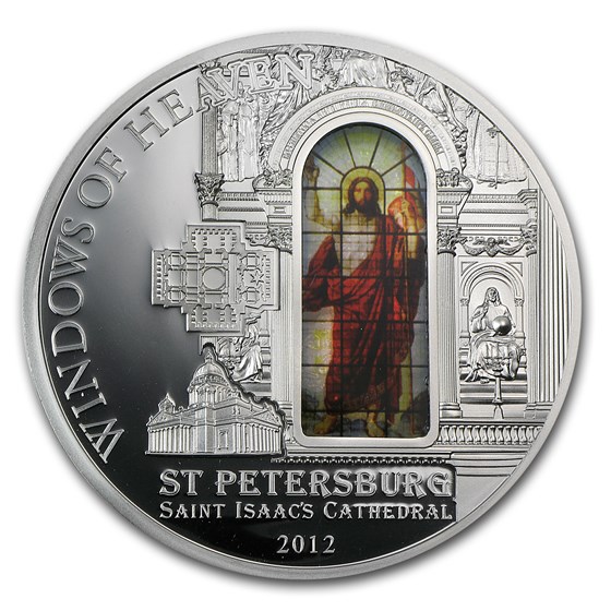 2012 Cook Islands $10 Windows of Heaven St. Isaac's Cathedral 2012 Cook Islands $10 Windows of Heaven St. Isaac's Cathedral