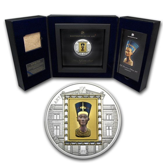 2012 Cook Islands Gold & Silver $20 Nefertiti Premium Edition 2012 Cook Islands Gold & Silver $20 Nefertiti Premium Edition