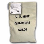 2012-D ATB Quarter Acadia National Park $25 Sealed Mint Bag