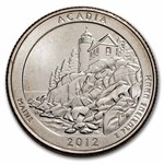 2012-D ATB Quarter Acadia National Park 40-Coin Roll BU