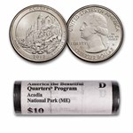 2012-D ATB Quarter Acadia National Park 40-Coin Roll BU