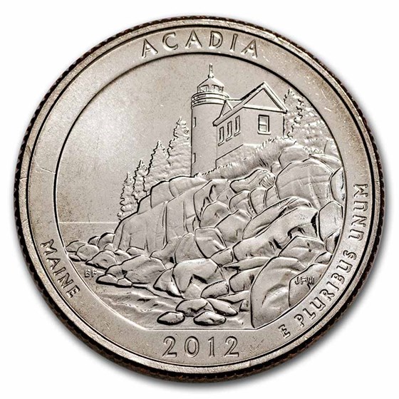 2012-D ATB Quarter Acadia National Park BU 2012-D ATB Quarter Acadia National Park BU