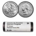 2012-D ATB Quarter El Yunque National Forest 40-Coin BU Roll