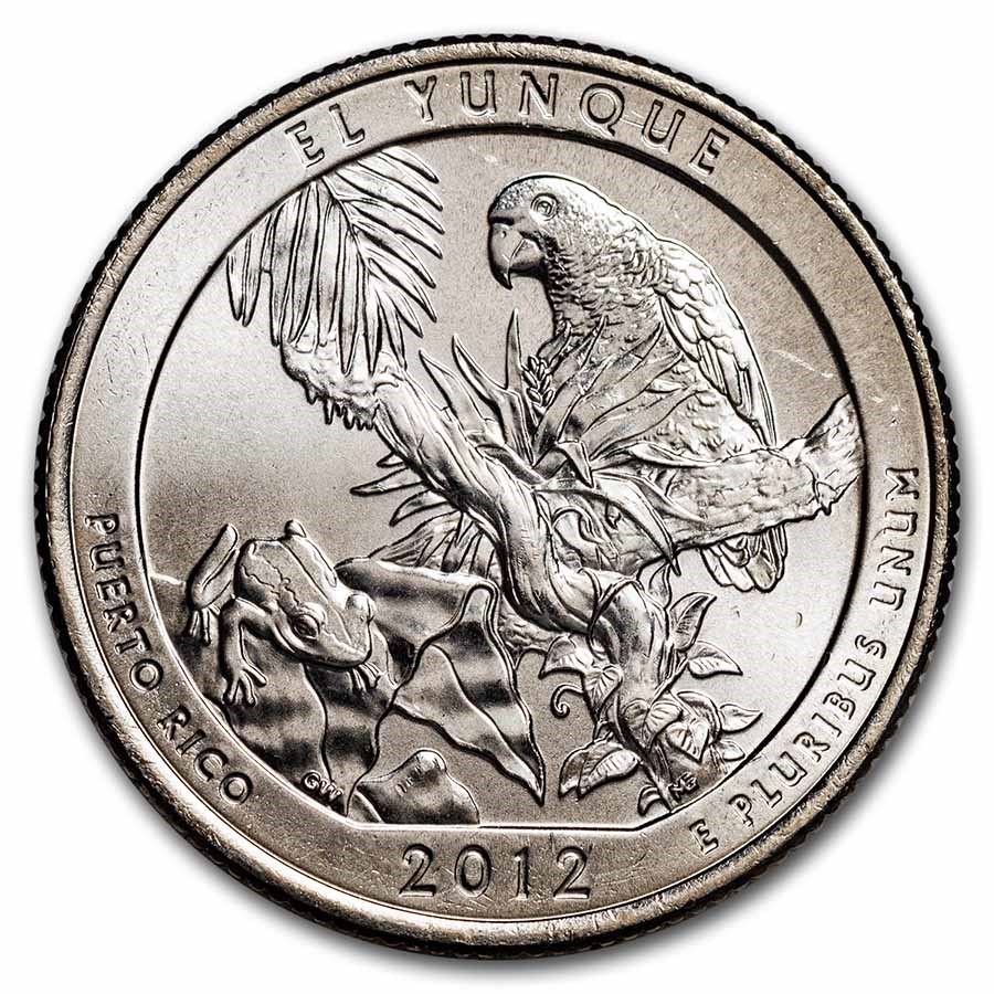 2012-D ATB Quarter El Yunque National Forest BU