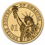 2012-D Benjamin Harrison 25-Coin Presidential Dollar Roll BU