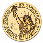2012-D Chester Arthur 25-Coin Presidential Dollar Roll BU