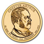 2012-D Chester Arthur Presidential Dollar BU