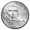 2012-D Jefferson Nickel BU