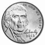 2012-D Jefferson Nickel BU