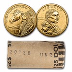 2012-D Native Amer $1 - 17th Century Trade Routes (25 Coin Roll)