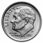 2012-D Roosevelt Dime BU