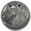 2012 Fiji 1 oz Silver $10 Predatory Mammals Lutra Otter 