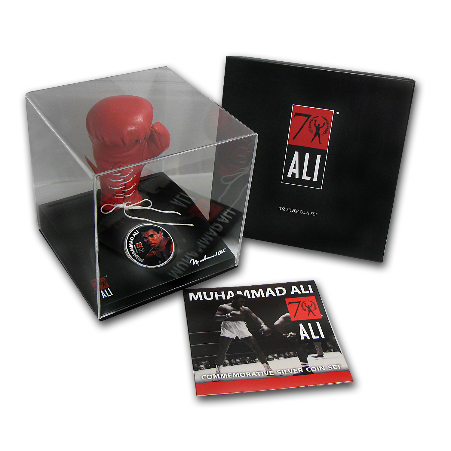 Buy 2012 Fiji 1 oz Silver $2 Muhammad Ali Coin in Glove | APMEX