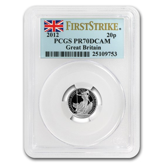 2012 Great Britain 1/10 oz Silver Britannia PR-70 PCGS (FS) 2012 Great Britain 1/10 oz Silver Britannia PR-70 PCGS (FS)