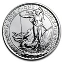 2012 Great Britain 1 oz Silver Britannia BU