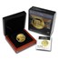 2012 Israel 1 oz Gold Menorah BU (No Box & COA)
