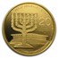 2012 Israel 1 oz Gold Menorah BU (No Box & COA)