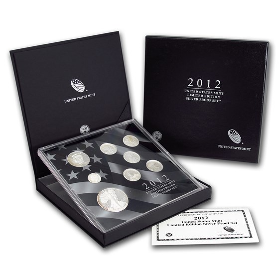 2012 Limited Edition Silver Proof Set 2012 Limited Edition Silver Proof Set