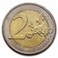 2012 Luxembourg 2 Euro 10 Years of the Euro BU