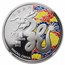 2012 Macau 1 oz Silver Year of the Dragon Colorized PF-70 NGC