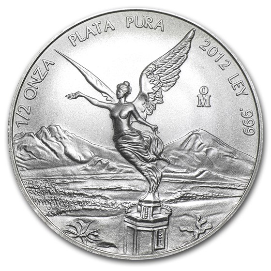 2012 Mexico 1/2 oz Silver Libertad BU 2012 Mexico 1/2 oz Silver Libertad BU