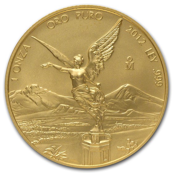 2012 Mexico 1 oz Gold Libertad BU 2012 Mexico 1 oz Gold Libertad BU