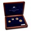 2012 Norway 4 coin Proof Gold Exclusive Set w/Box and COA