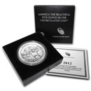 2012-P 5 oz Silver ATB Denali (w/Box & COA)
