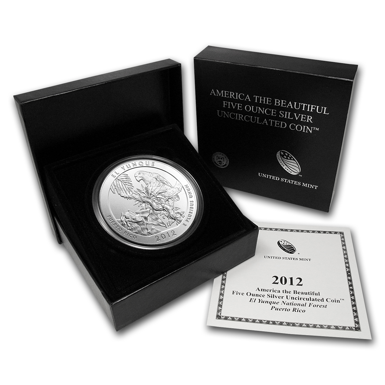 Buy 2012-P 5 oz Silver ATB El Yunque (w/Box & COA) | APMEX