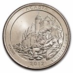 2012-P ATB Quarter Acadia National Park 40-Coin Roll BU