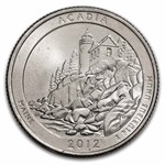 2012-P ATB Quarter Acadia Park 40-Coin Roll BU (Mint Wrapped)