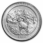 2012-P ATB Quarter Denali National Park 40-Coin Roll BU