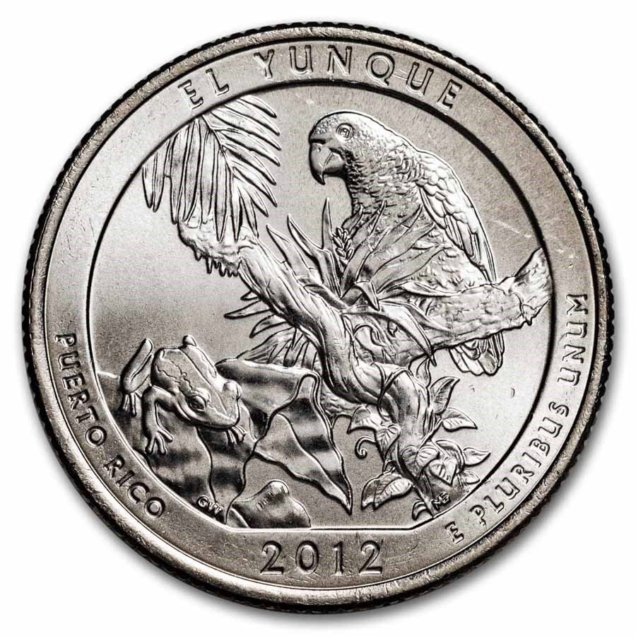 2012-P ATB Quarter El Yunque National Forest BU