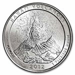 2012-P ATB Quarter Hawaii Volcanoes National Park 40 Coin Roll BU