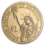 2012-P B Position Cleveland Presidential Dollar MS-67 PCGS (2nd)