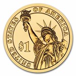 2012-P Benjamin Harrison 25-Coin Presidential Dollar Roll