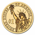 2012-P Grover Cleveland 25-Coin Presidential Dollar Roll BU (1st)