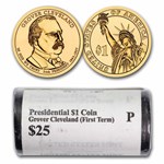 2012-P Grover Cleveland 25-Coin Presidential Dollar Roll BU (1st)