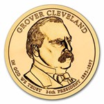 2012-P Grover Cleveland 25-Coin Presidential Dollar Roll BU (2nd)