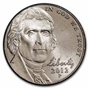 2012-P Jefferson Nickel BU