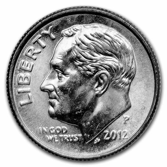 2012-P Roosevelt Dime BU 2012-P Roosevelt Dime BU