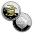 2012 Palau $5 Silver Year of the Dragon Proof Set (Gilded)