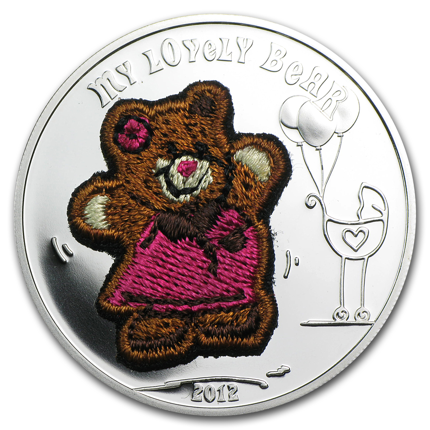 PCGS 限定2012枚　パラオ銀貨　my lovely bear  貨幣 Buy 2012 Palau Proof Silver $5 My Lovely Bear | APMEX