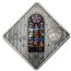 2012 Palau Silver $10 Holy Windows Vienna Votive Church