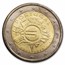 2012 Portugal 2 Euro 10 Years of the Euro BU