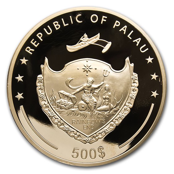 Buy 2012 Republic of Palau 5 oz Proof Gold Year of the Dragon APMEX