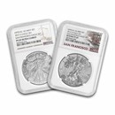 2012-S 2-Coin Proof Silver Eagle Set PF-69 NGC (25th Anniv) 2012-S 2-Coin Proof Silver Eagle Set PF-69 NGC (25th Anniv)