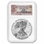 2012-S 2-Coin Proof Silver Eagle Set PF-69 NGC (ER, 75th Anniv)