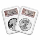 2012-S 2-Coin Proof Silver Eagle Set PF-69 NGC (ER, 75th Anniv) 2012-S 2-Coin Proof Silver Eagle Set PF-69 NGC (ER, 75th Anniv)