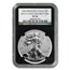 2012-S 2-Coin Proof Silver Eagle Set PF-70 NGC (FR, 25th Anniv)